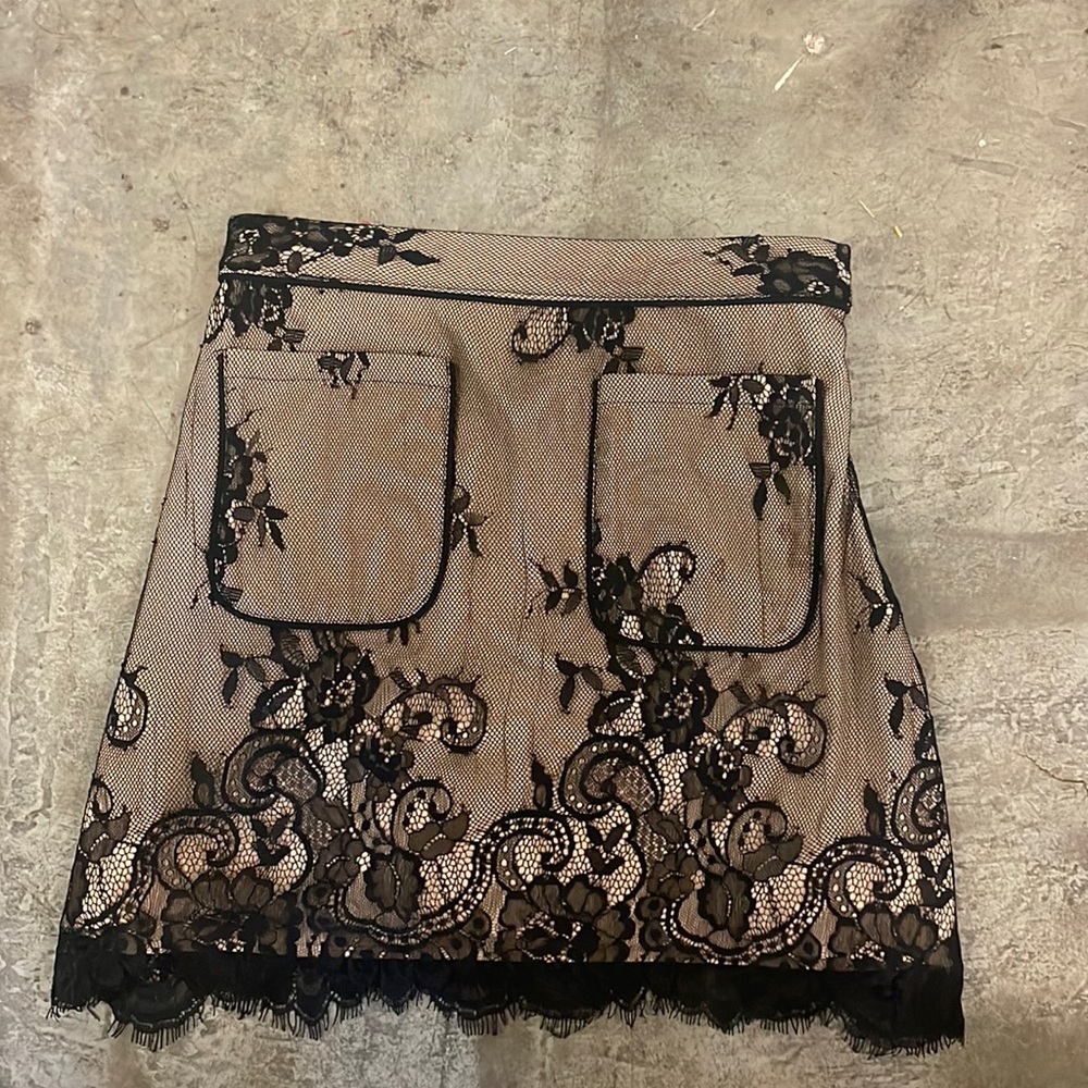 Abercrombie lace mini skirt